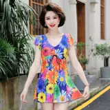 Купальник для матери, по фигуре, для среднего возраста, коллекция 2023, размер