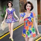 Купальник для матери, по фигуре, для среднего возраста, коллекция 2023, размер