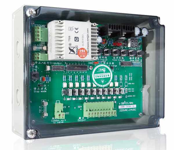Shanghai bag dust pulse controller DMK-3CSA-5 Input AC220V output DC24V