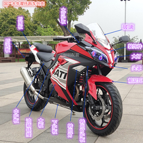 Domestic Daniel Motorcycle Shell Treasure Eagle Little Ninja 350 Horizon V6 EFI Carburetor Complete Accessories