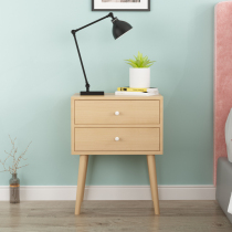 Nordic bedside table simple modern bedroom small bedside cabinet storage locker economical simple small