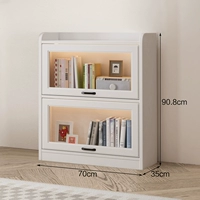 Прозрачный стеклянный светильник, 70×35×90.8см