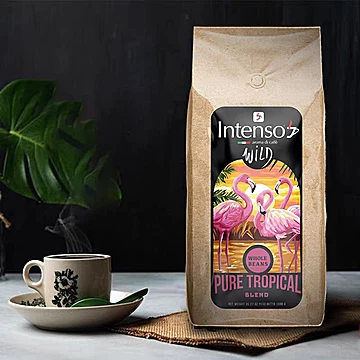 【1kg】INTENSO意大利原装进口浓缩咖啡豆