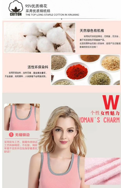 Mùa thu đông 2018 áo vest cotton dày của phụ nữ tự canh cỡ lớn mặc áo yếm cộng với áo nhung đáy ấm áo vest