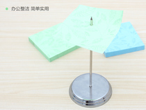 Right-hand Pin Stainless Steel Menu Insert Bill Fork Stitch Single Instrument Receipt Bill Paper Insert Single Pin 0241 Summons Fork