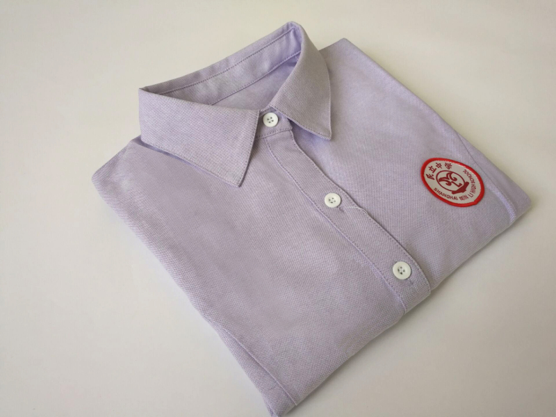 Folk Middle School Purple Blouse (Can Be Purchased for Junior High School Students)