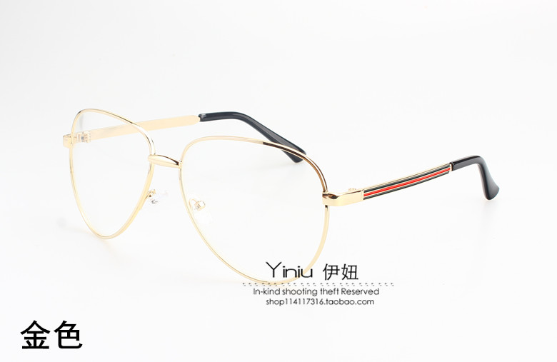 Wu Yifan Li Yifeng Yang Mi với gọng kính gọng kim loại mỏng gương mặt tròn đa năng gọng kính