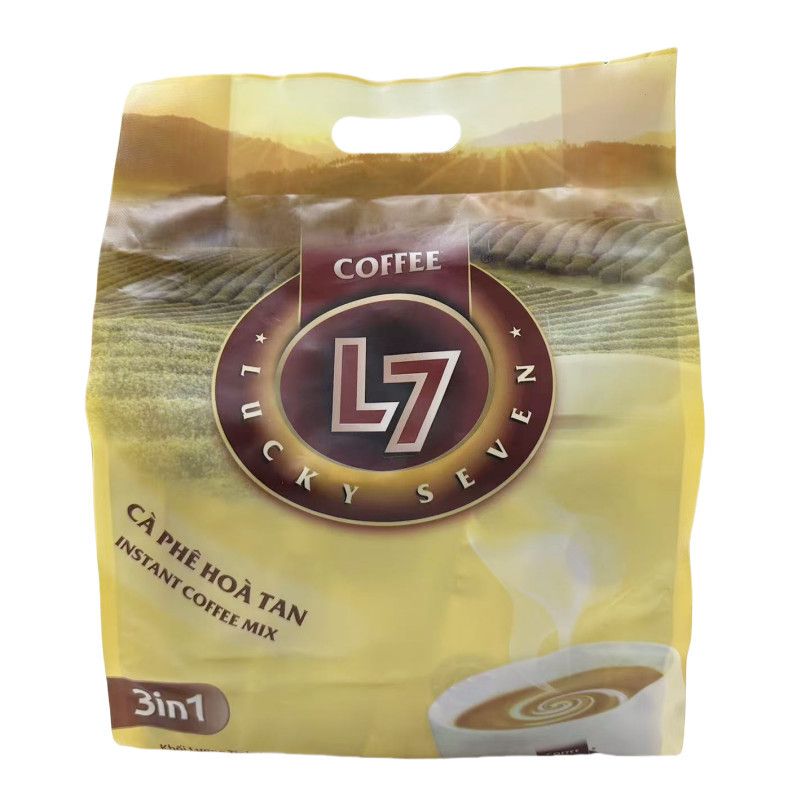 Vietnam's Original Imported L7 Three-In-One Instant Coffee 50 Cups 850g Silky Smooth and Rich, Perfect for Study and Office Refreshment Vietnam's Original Imported L7 Three-In-One Instant Coffee 50 Cups 850g Silky Smooth and Rich, Perfect for Study and Office Refreshment