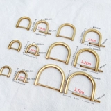 Сумка, съемный замок, золотое металлическое кольцо, аксессуар