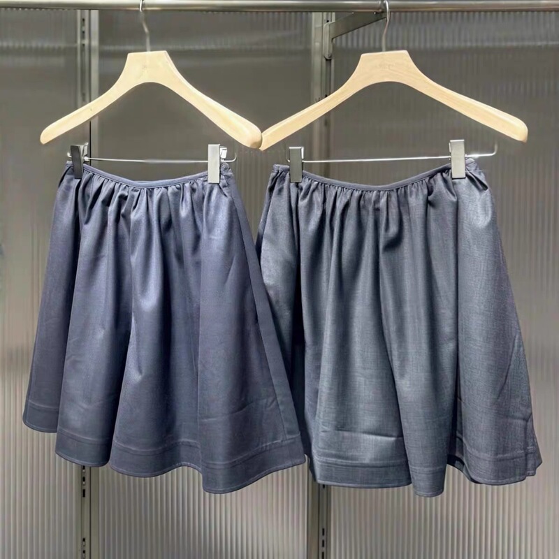 [Same Style as in the Mall] Jn2026 New Summer Style Sheep Wool Mid-High Waist Elastic Waist Shorts Loose Casual Skirt Pants for Women