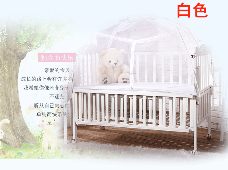 Bé lưới nôi muỗi yurt bao gồm những người đàn ông trẻ dưới và trẻ em bb chúa bé với chân đế có thể gập lại - Lưới chống muỗi màn chụp ngủ người lớn