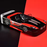 Двухэтажный черный гоночный автомобиль, 1 шт