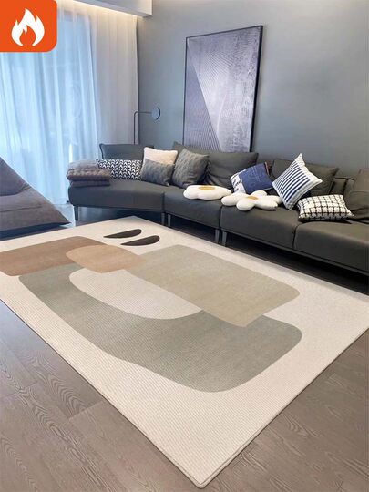 Nordic carpet living room ins style light luxury high-end sofa coffee table blanket minimalist bedroom mat modern simple floor mat