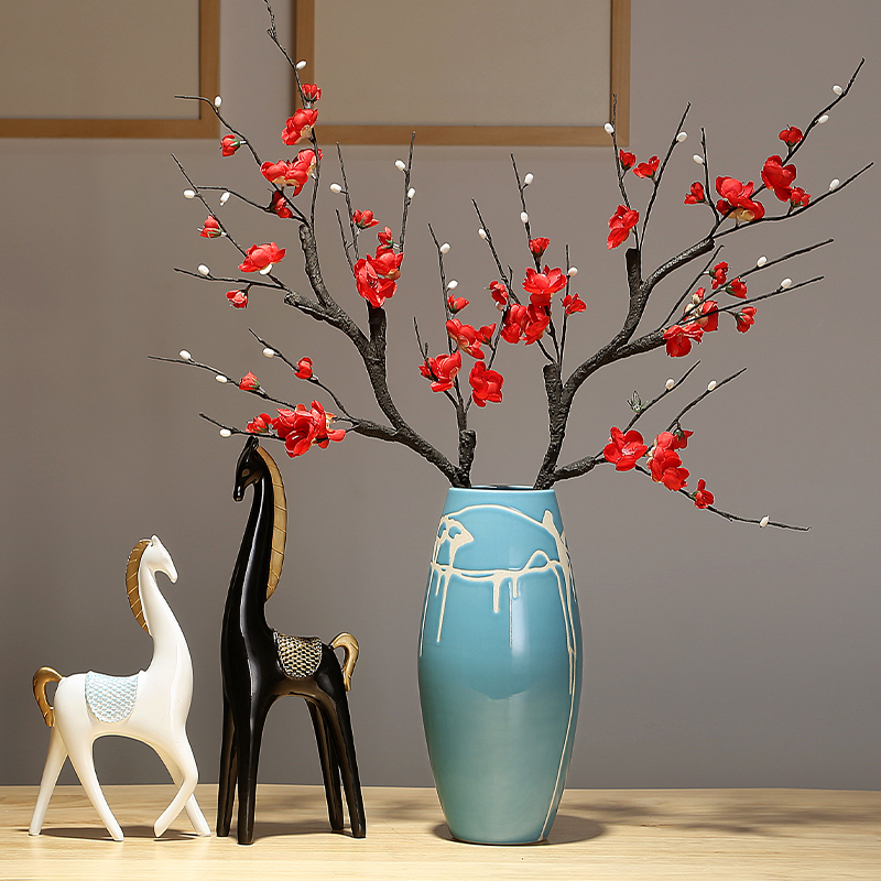 I and contracted ceramic vases, TV ark, household room decorates sitting room ark, creative furnishing articles a three - piece suit