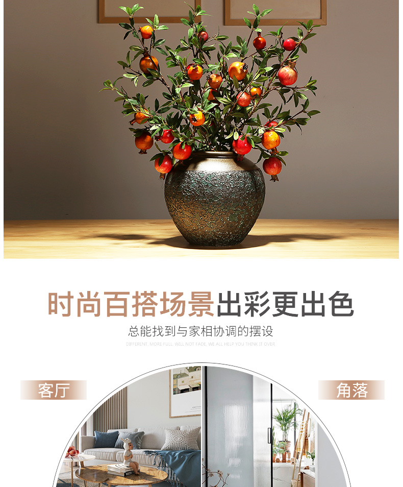 The New Chinese jingdezhen porcelain vases modern classical sitting room porch TV ark adornment flower arranging flower implement furnishing articles