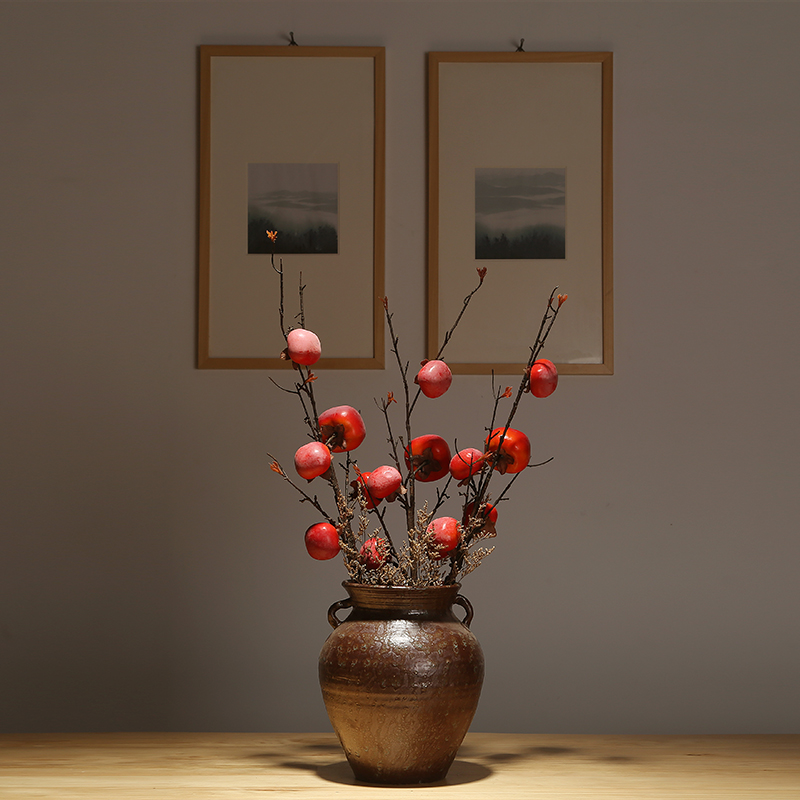 Modern classical simulation flower decoration ideas of jingdezhen ceramic vases, flower arranging dried flower flower implement living room table furnishing articles