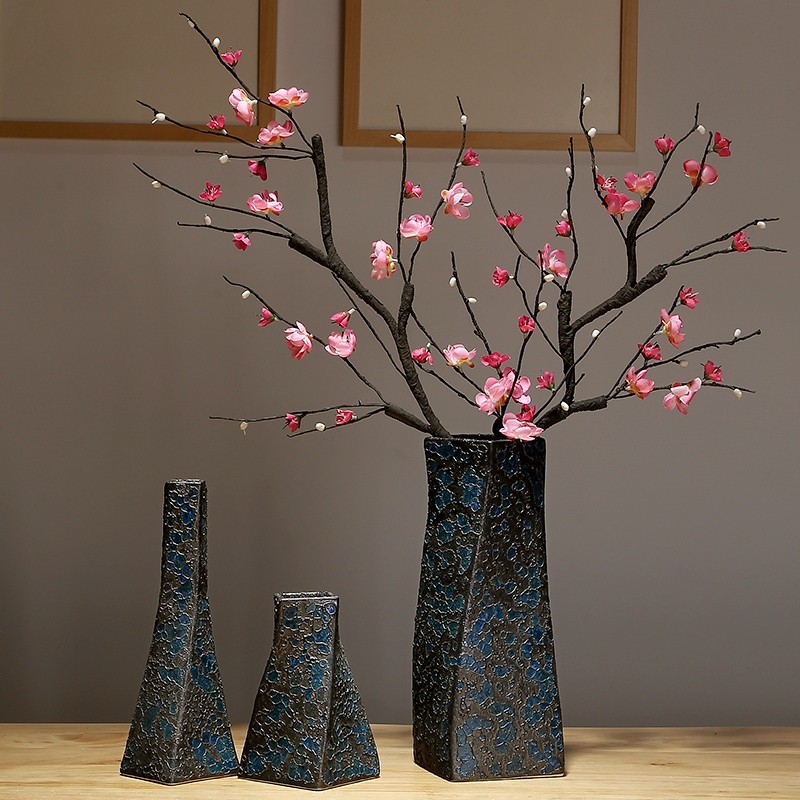 Jingdezhen ceramic vase large Chinese style restoring ancient ways arranging flowers adornment I and contracted sitting room porch place TV ark
