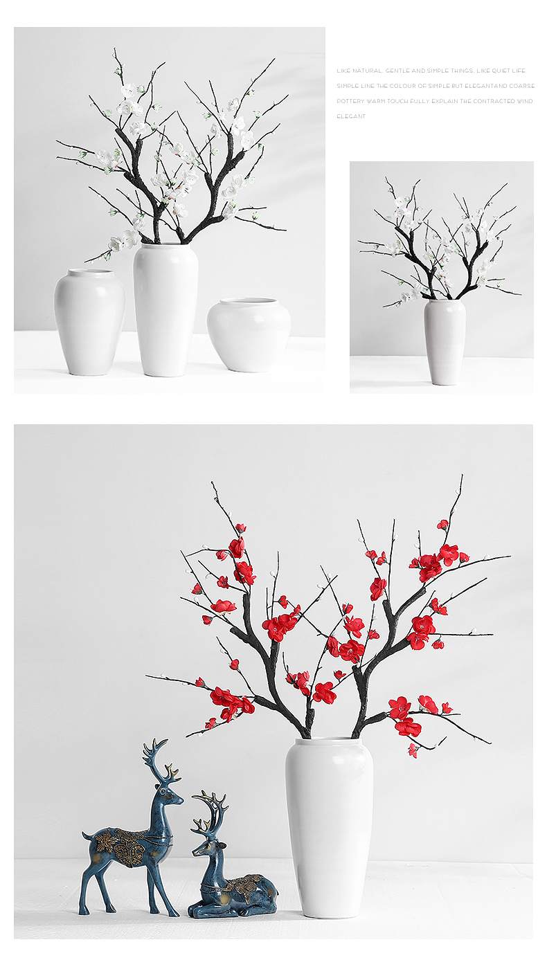 Nordic ceramic vases, I and contracted Europe type living room TV cabinet table dry flower arranging flowers furnishing articles home decoration