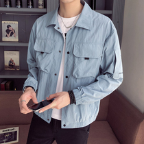 Summer clothing sunscreen jacket for men casual blouses 2022 new summer jacket sunscreen mens clothing