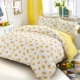 Thực sự đơn giản 100% cotton denim bông quilt 150 180x220 200x230 220x240 giường - Bộ đồ giường bốn mảnh