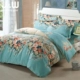 Thực sự đơn giản 100% cotton denim bông quilt 150 180x220 200x230 220x240 giường - Bộ đồ giường bốn mảnh