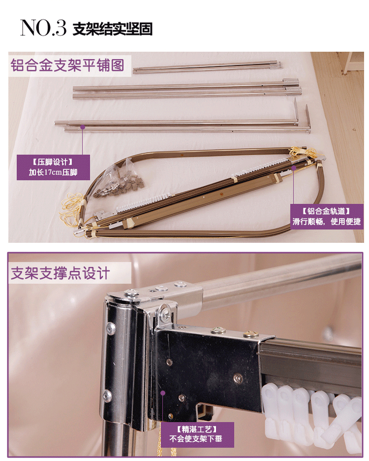 Giường đôi lưới 1.8m hộ gia đình ba cửa U hướng dẫn có hình dạng dây lưới đường sắt telescopic sàn tòa 1,5 mét - Lưới chống muỗi màn giường ngủ