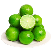 Fresh seedless green lemon 10 pounds first-class good fruit freshly picked perfume lemon thin-skinned green lemon milk tea special