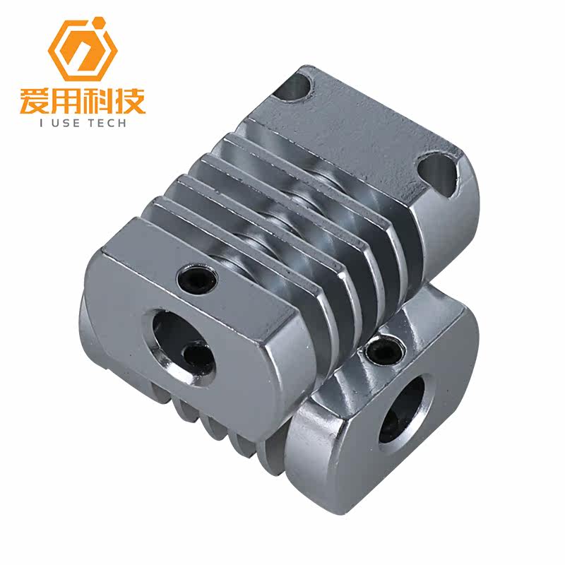 3D Printing Machine Accessories Heat Dissipation Pipe Radiators radiators Fixed aluminium fittings Heat dissipation aluminium tubes