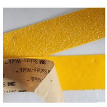 3M safty walk 630 non-slip patch yellow marble steps 1 inch