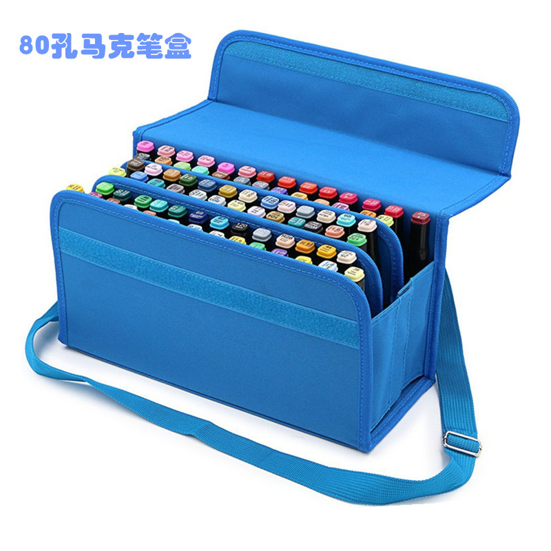 New Mike pen containing box Painting design hand-painted sketches of raw fine art kits 6080 color oily pen bags