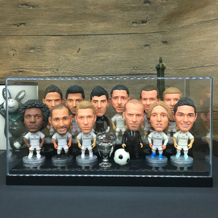 Football fans Real Madrid Benzema Modric Ramos doll model doll boy's day gift commemorative hand-made