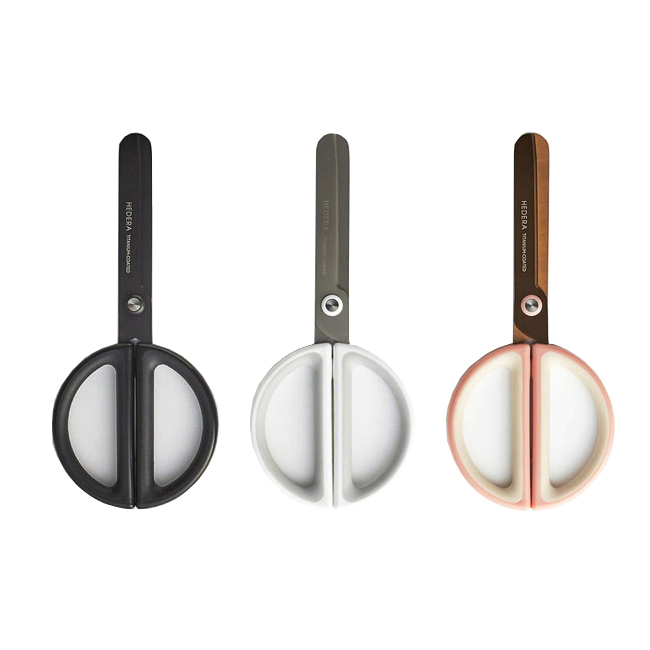 3 colors ~ JAPAN Japan House Bookshop HEDERA Stainless Steel Office Stationery Home Handmade Merino Scissors Gift