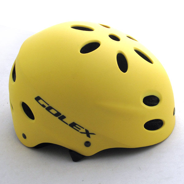 Foreign trade flaw clear goods] 17 holes multicoloured multi-pattern dead flywheel sliding mountaineering car sports safety helmet Multisize