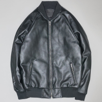 Men and women genuine leather down clothes headcoat Bull Leather Leather Clothing Winter Youth Casual Thickened Grey Duck Suede Baseball Suit Jacket Song