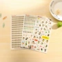 P233 Văn phòng phẩm Hàn Quốc Trong suốt Nhật Bản Happy Chick Dễ thương DIY Album Nhật ký Pocket Book Sticker - Giấy văn phòng mẫu giấy văn phòng