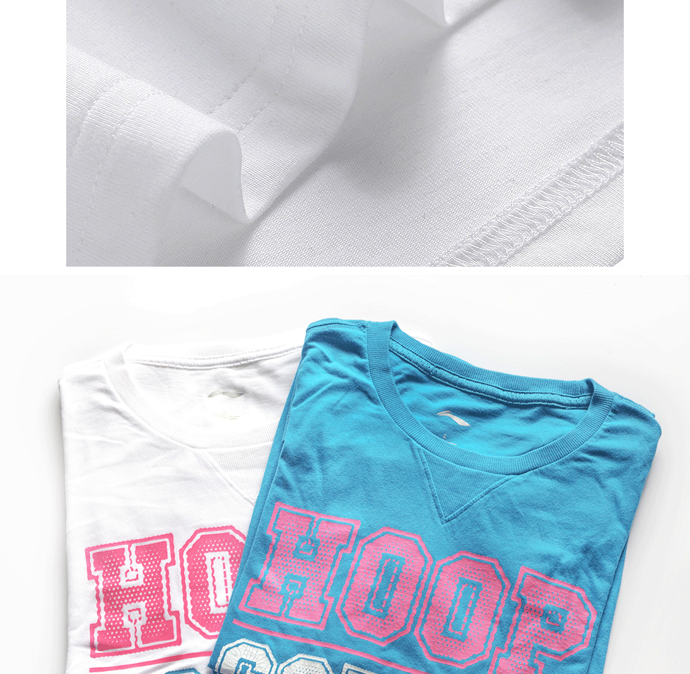 Li Ning vòng cổ ngắn tay t-shirt nam áo sơ mi chính thức đích thực 2018 xu hướng mùa hè nửa tay cotton thể thao và giải trí áo sơ mi áo ba lỗ nam the thao