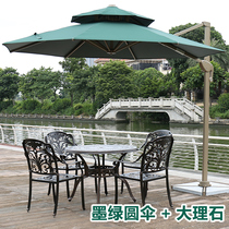 Outdoor Beach Umbrellas Patio Terrace Terrace Rome Umbrella booth Security kiosk Umbrella Property Large Swing Stands Quadrilateral Balcony Umbrella