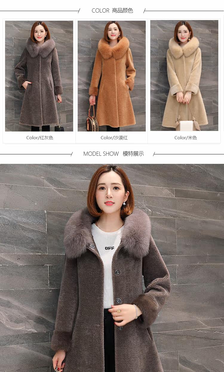 Manteau de fourrure femme EOFN   - Ref 3174596 Image 14