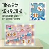 Детские отпечатки рук и ног, чернильная подушечка для новорожденных для младенца, детский сувенир, фоторамка, отпечаток рук, подарок на день рождения