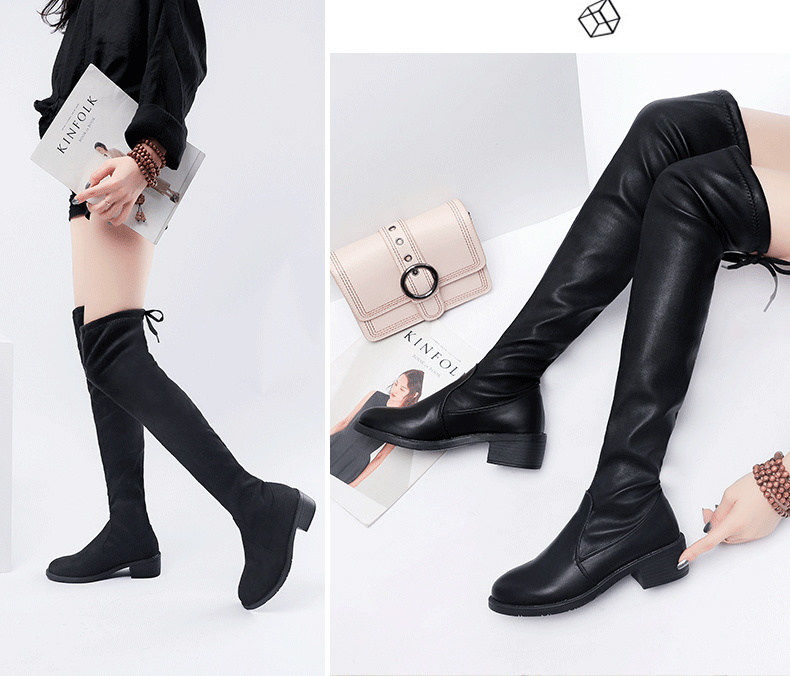 Bottes mi-saison femme en Polyurethane - Ref 3250939 Image 14