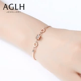 Брендовый небольшой дизайнерский браслет, серебро 925 пробы, популярно в интернете, простой и элегантный дизайн