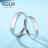 Японское памятное кольцо для влюбленных подходит для мужчин и женщин, легкий роскошный стиль, серебро 925 пробы, популярно в интернете, простой и элегантный дизайн, подарок на день рождения