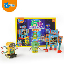 儿童折纸手工制作玩具3D立体动物