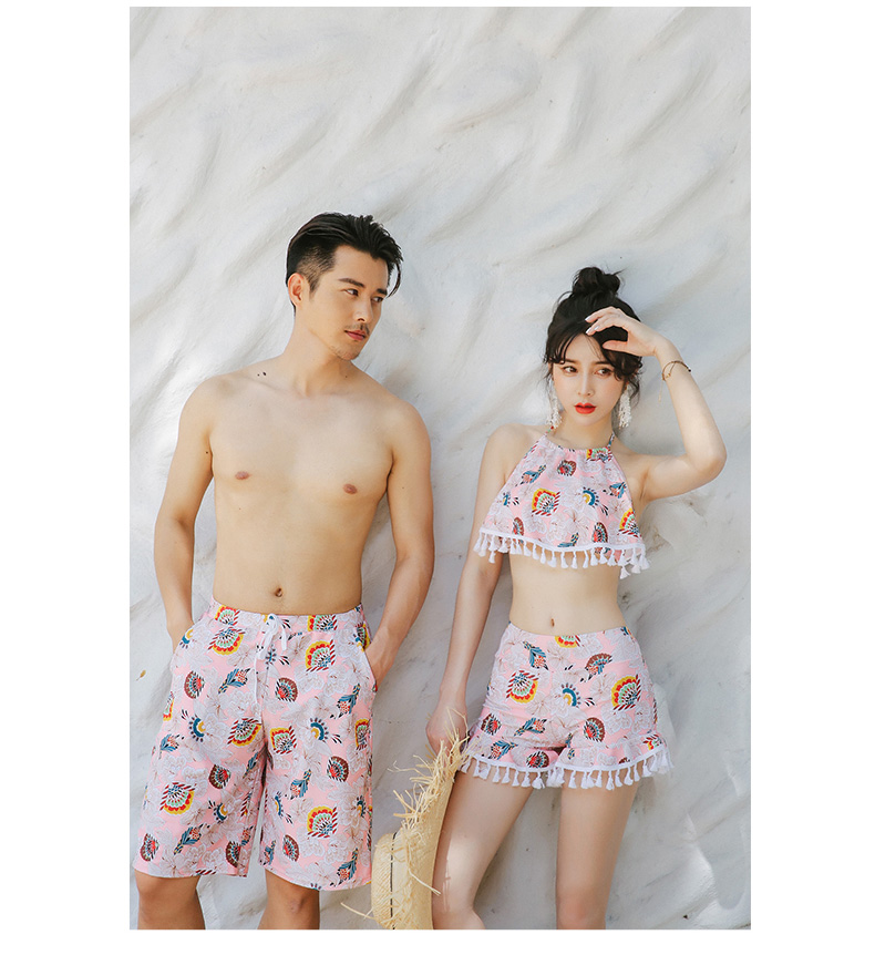 Cặp đôi bơi nữ là học sinh gầy nhỏ Hàn Quốc chia nhỏ gió dân tộc bảo thủ quây quần mùa xuân nóng bỏng mặc đồ bơi 	đồ đôi đi biển cho mẹ và bé	
