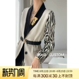 Модный пиджак классического кроя, осенний жилет, коллекция 2023, городской стиль