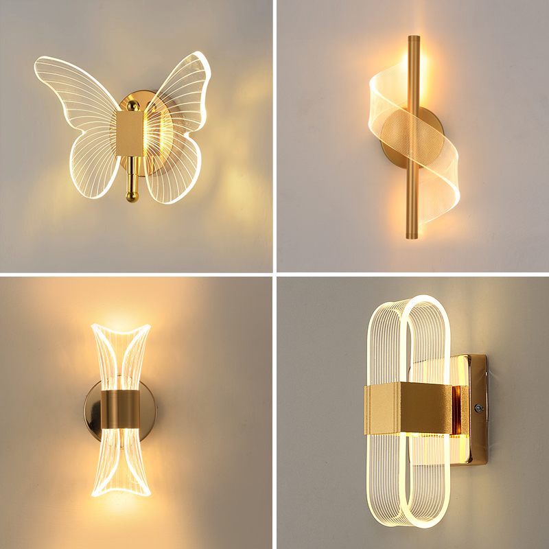 Simple Modern Living Room Butterfly Wall Lamp Nordic Light Luxury Bedside Wall Lamp Study Corridor Led Acrylic Decorative Lamp Simple Modern Living Room Butterfly Wall Lamp Nordic Light Luxury Bedside Wall Lamp Study Corridor Led Acrylic Decorative Lamp