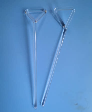 玻璃三角涂布棒 玻璃涂布器 配合培养皿刮推器 细胞推 微生物涂布器 实验室细菌细胞推棒