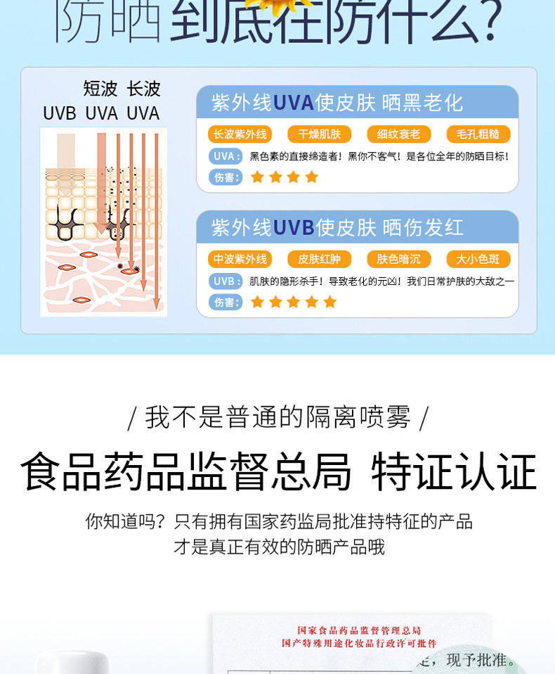 Lắc mạng màu đỏ với cùng một màu đỏ lựu kem chống nắng phun cơ thể cổ làm trắng UV ngoài trời unisex kem chống nắng chống ánh sáng xanh