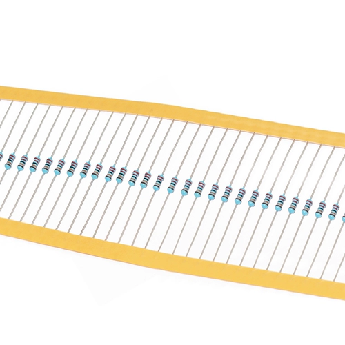 1/4W Металлический мембранный элемент резистора 1%Пятиколорное кольцо 1K2K100K100K47K470 10 Евро 100 евро 120 евро
