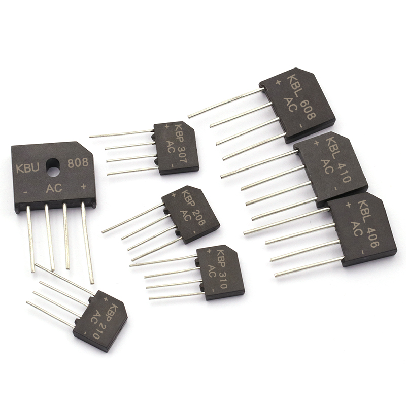 KBP310 rectifier bridge stack 307 206 KBU810 KBL608 1000V flat bridge rectifier 2A3A4A - Taobao